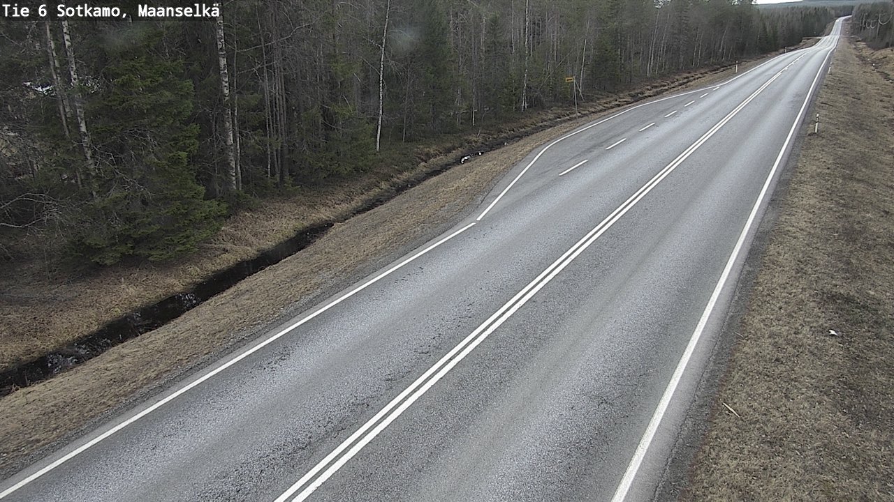 Kelikamerat Kuva Tie 6 Sotkamo, Maanselkä, Sotkamo, Kainuu