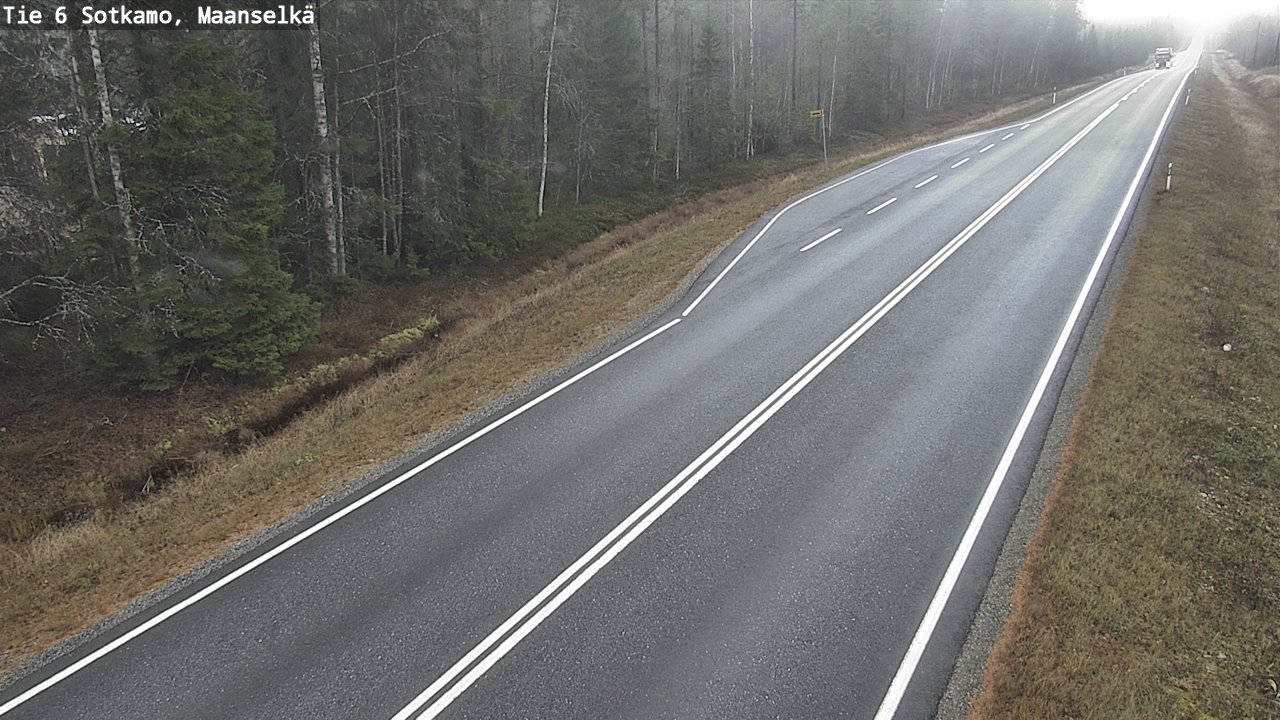 Kelikamerat Kuva Tie 6 Sotkamo, Maanselkä, Sotkamo, Kainuu