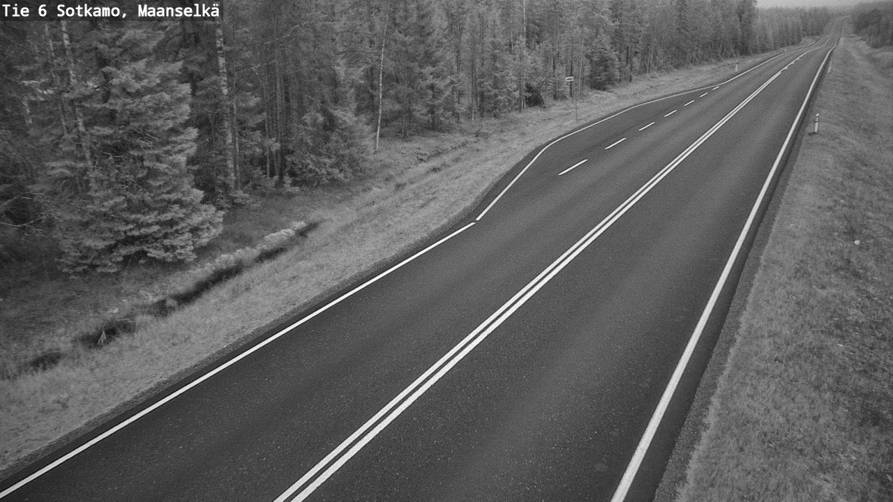 Kelikamerat Kuva Tie 6 Sotkamo, Maanselkä, Sotkamo, Kainuu