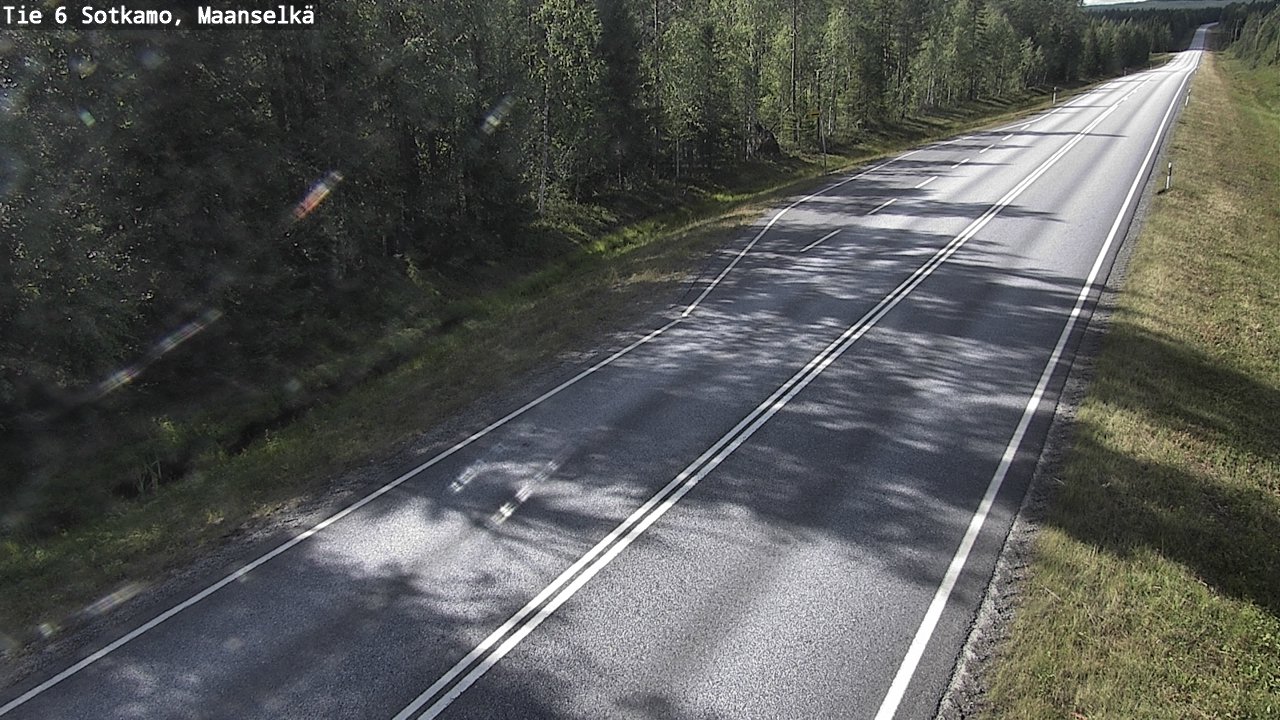 Kelikamerat Kuva Tie 6 Sotkamo, Maanselkä, Sotkamo, Kainuu