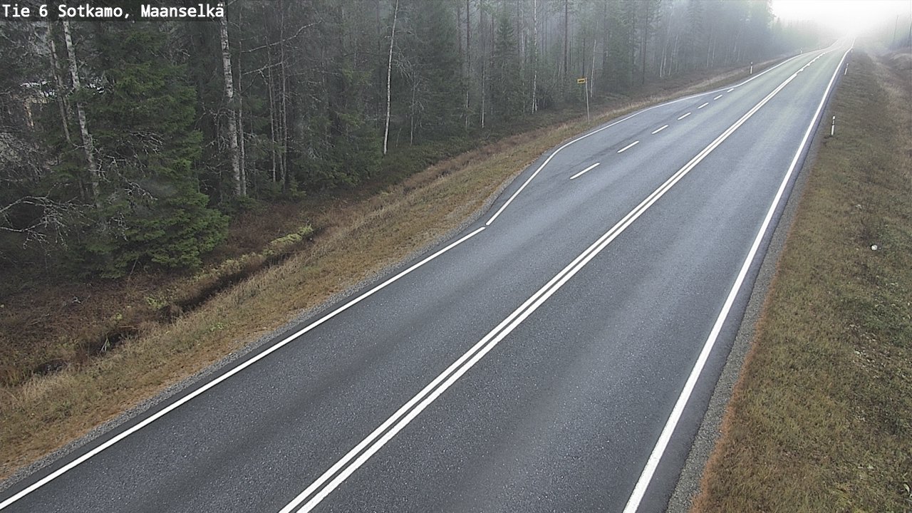 Kelikamerat Kuva Tie 6 Sotkamo, Maanselkä, Sotkamo, Kainuu