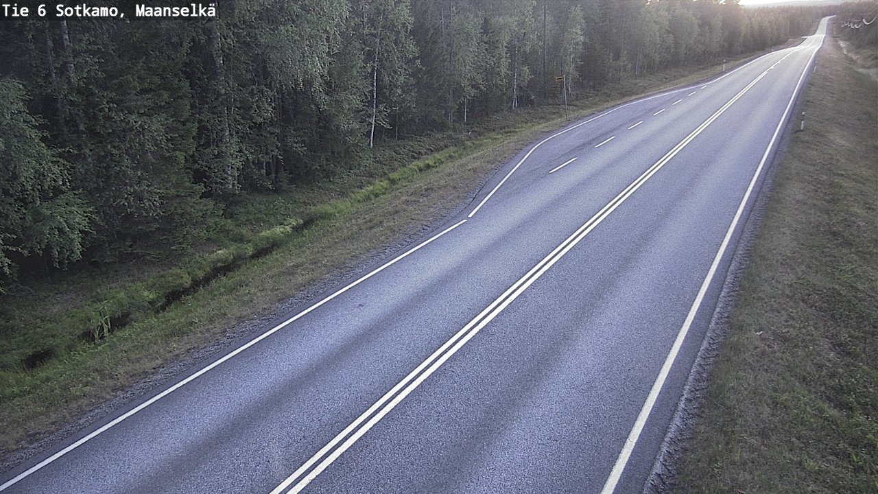 Kelikamerat Kuva Tie 6 Sotkamo, Maanselkä, Sotkamo, Kainuu