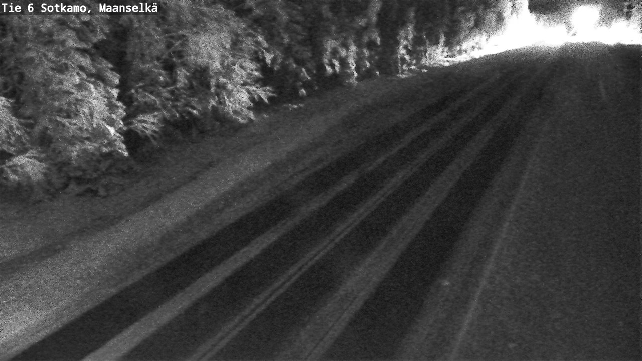 Kelikamerat Kuva Tie 6 Sotkamo, Maanselkä, Sotkamo, Kainuu