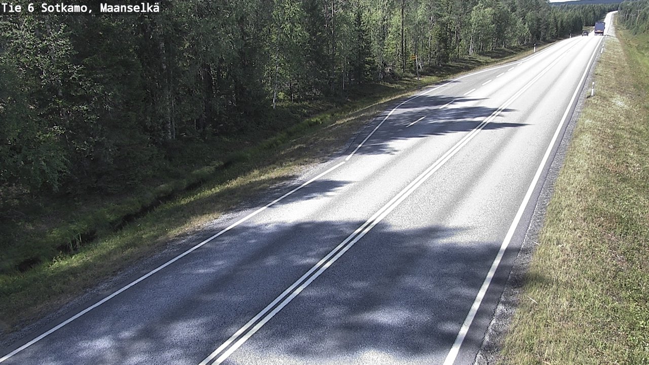 Kelikamerat Kuva Tie 6 Sotkamo, Maanselkä, Sotkamo, Kainuu