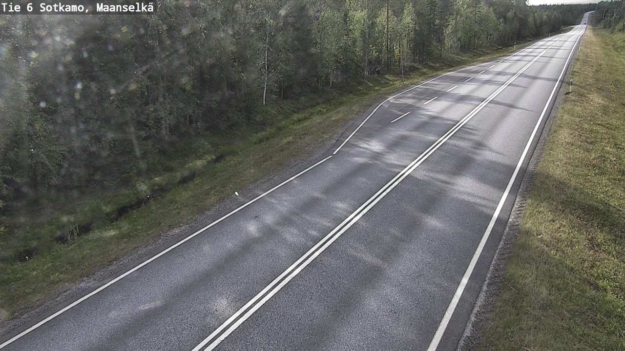 Kelikamerat Kuva Tie 6 Sotkamo, Maanselkä, Sotkamo, Kainuu