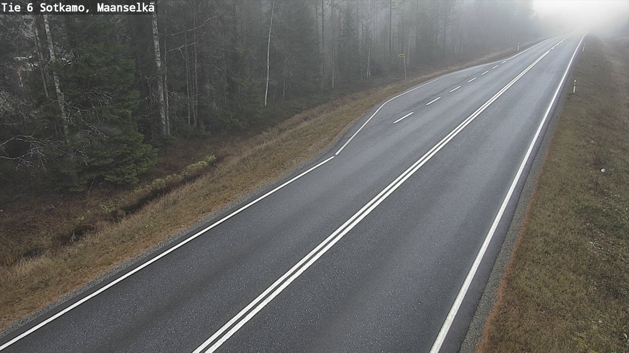 Kelikamerat Kuva Tie 6 Sotkamo, Maanselkä, Sotkamo, Kainuu
