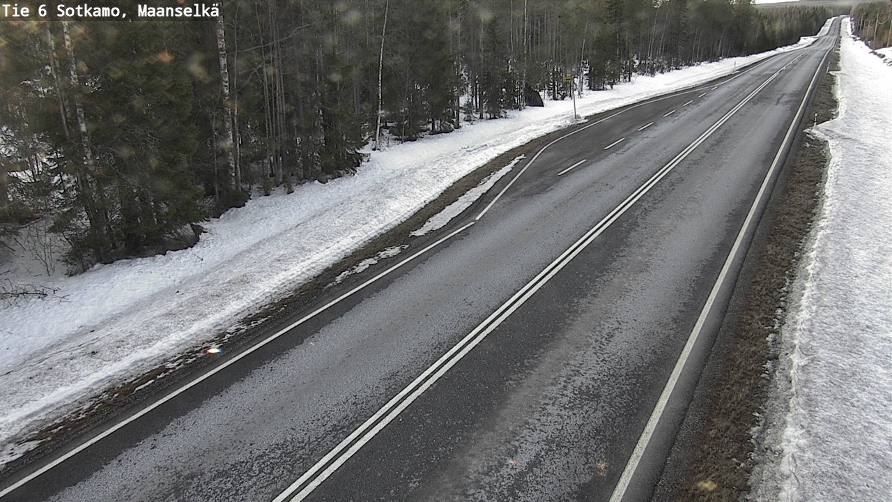 Kelikamerat Kuva Tie 6 Sotkamo, Maanselkä, Sotkamo, Kainuu