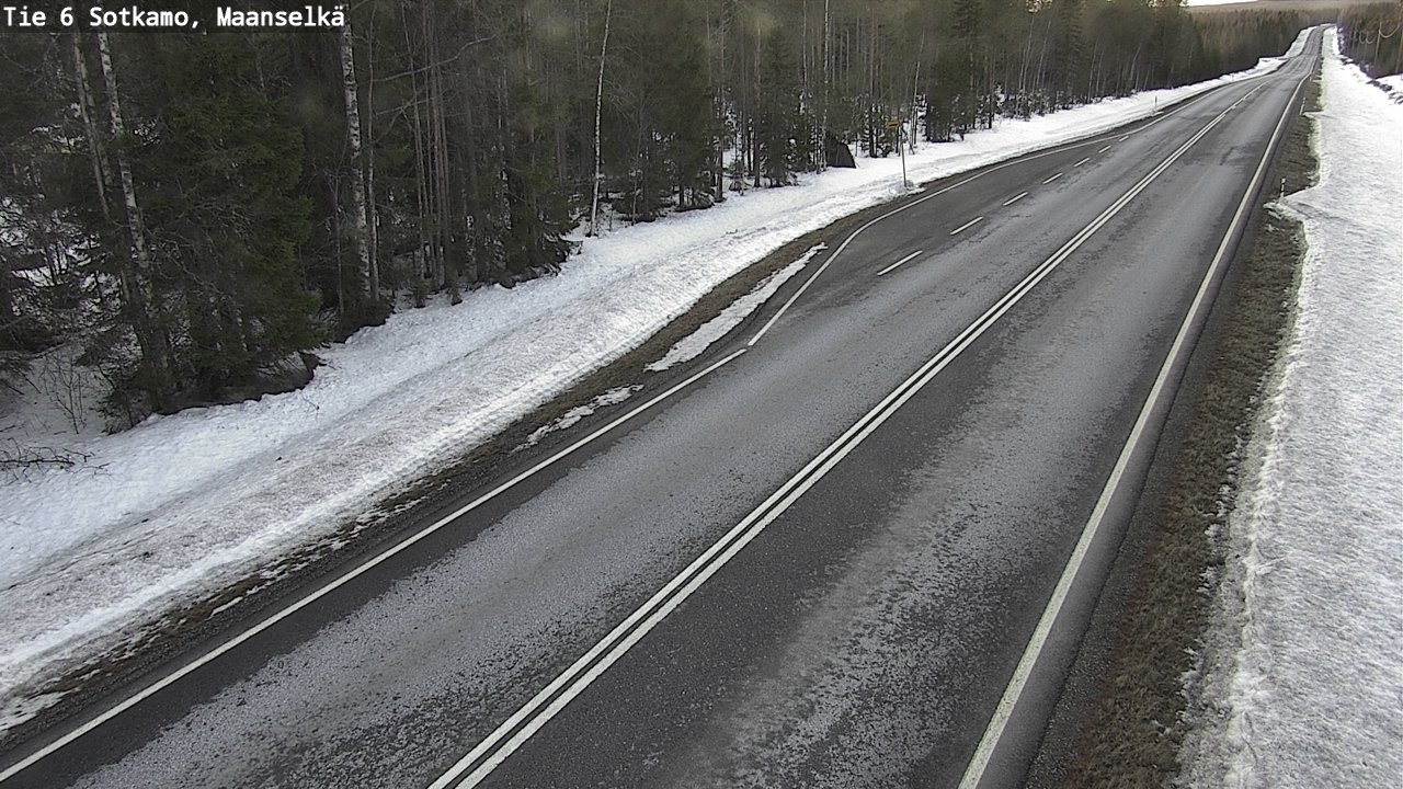 Kelikamerat Kuva Tie 6 Sotkamo, Maanselkä, Sotkamo, Kainuu