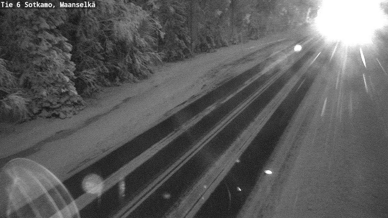 Kelikamerat Kuva Tie 6 Sotkamo, Maanselkä, Sotkamo, Kainuu