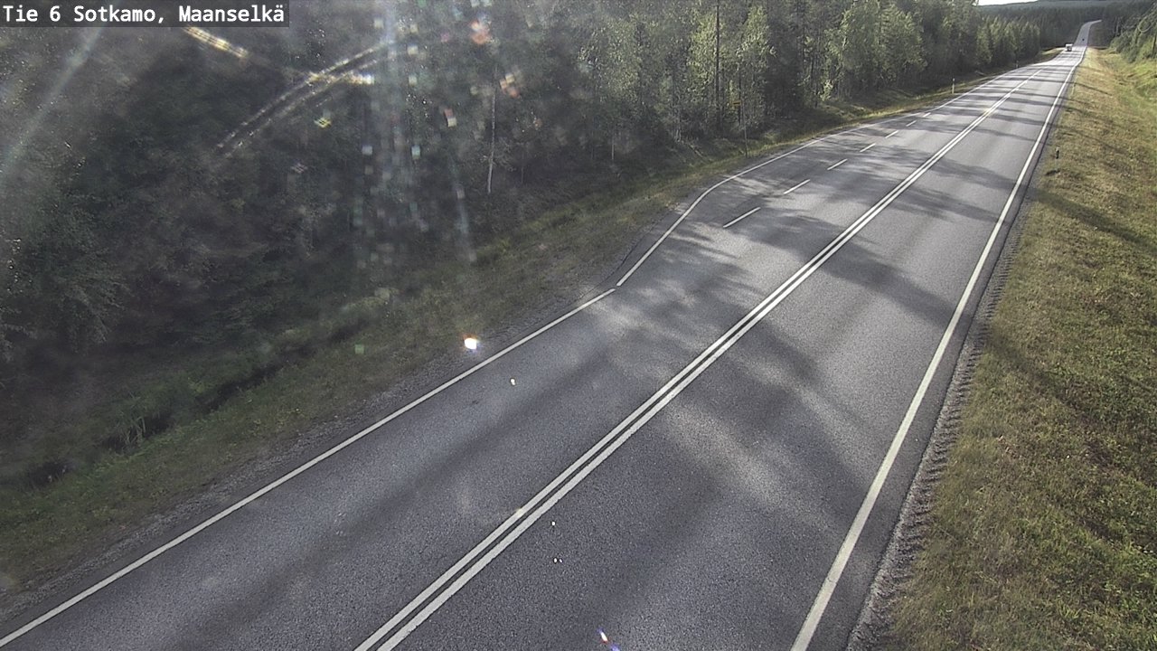 Kelikamerat Kuva Tie 6 Sotkamo, Maanselkä, Sotkamo, Kainuu
