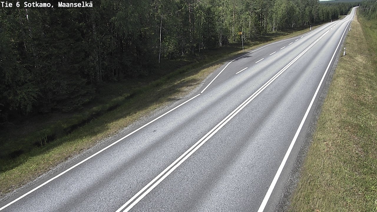 Kelikamerat Kuva Tie 6 Sotkamo, Maanselkä, Sotkamo, Kainuu