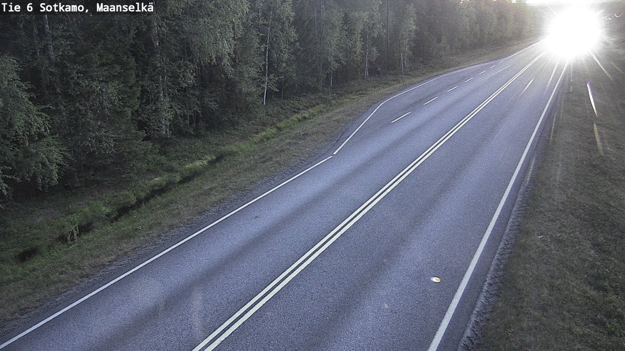 Kelikamerat Kuva Tie 6 Sotkamo, Maanselkä, Sotkamo, Kainuu
