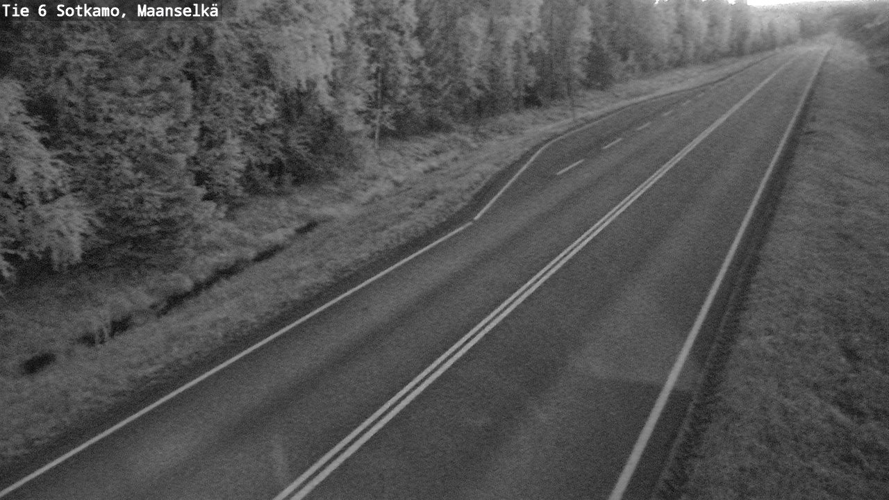 Kelikamerat Kuva Tie 6 Sotkamo, Maanselkä, Sotkamo, Kainuu