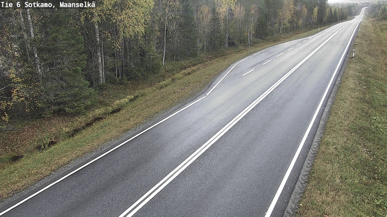 Kelikamerat Kuva Tie 6 Sotkamo, Maanselkä, Sotkamo, Kainuu