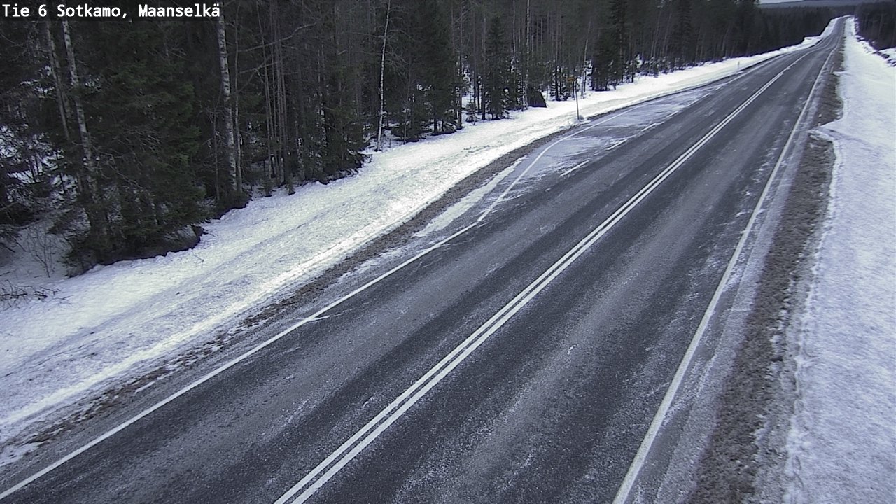 Kelikamerat Kuva Tie 6 Sotkamo, Maanselkä, Sotkamo, Kainuu