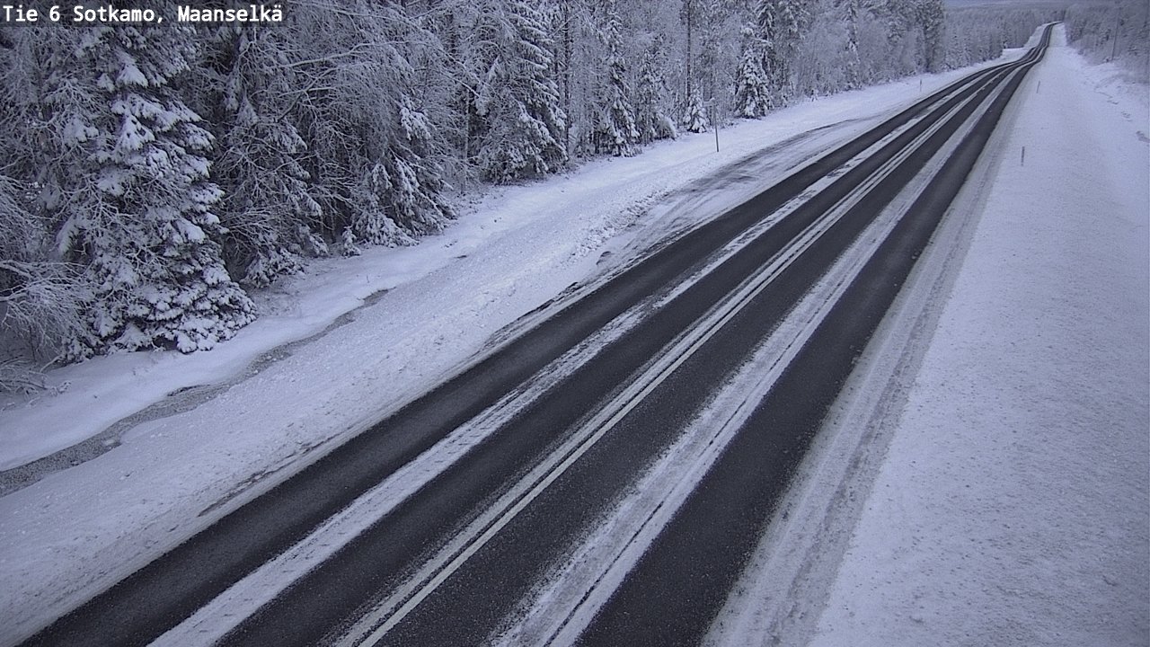 Kelikamerat Kuva Tie 6 Sotkamo, Maanselkä, Sotkamo, Kainuu