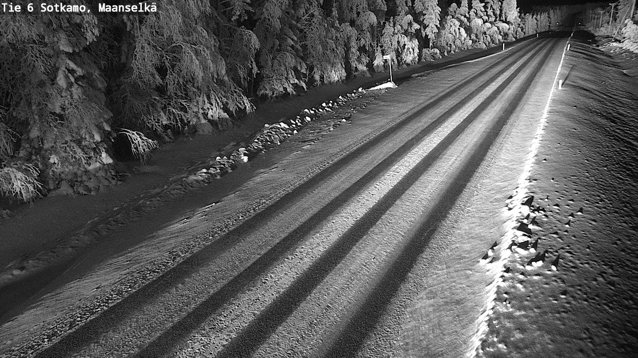 Kelikamerat Kuva Tie 6 Sotkamo, Maanselkä, Sotkamo, Kainuu