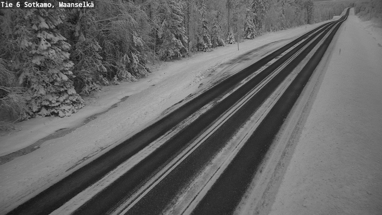 Kelikamerat Kuva Tie 6 Sotkamo, Maanselkä, Sotkamo, Kainuu