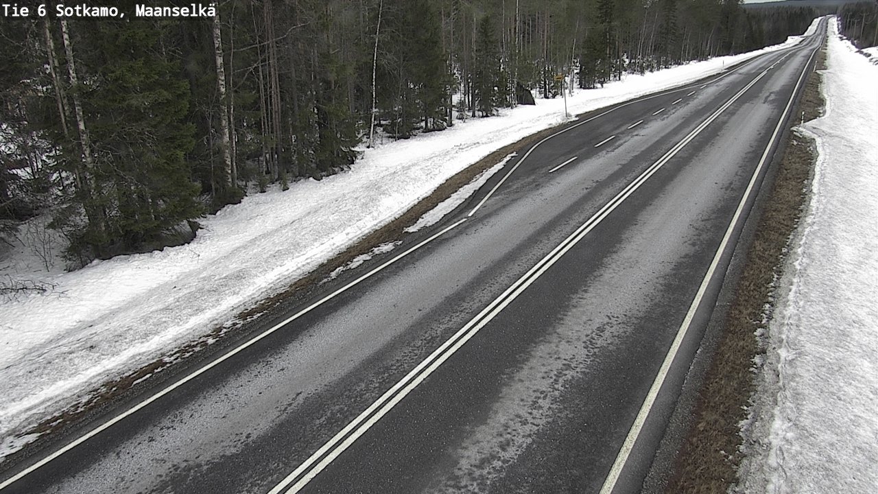 Kelikamerat Kuva Tie 6 Sotkamo, Maanselkä, Sotkamo, Kainuu
