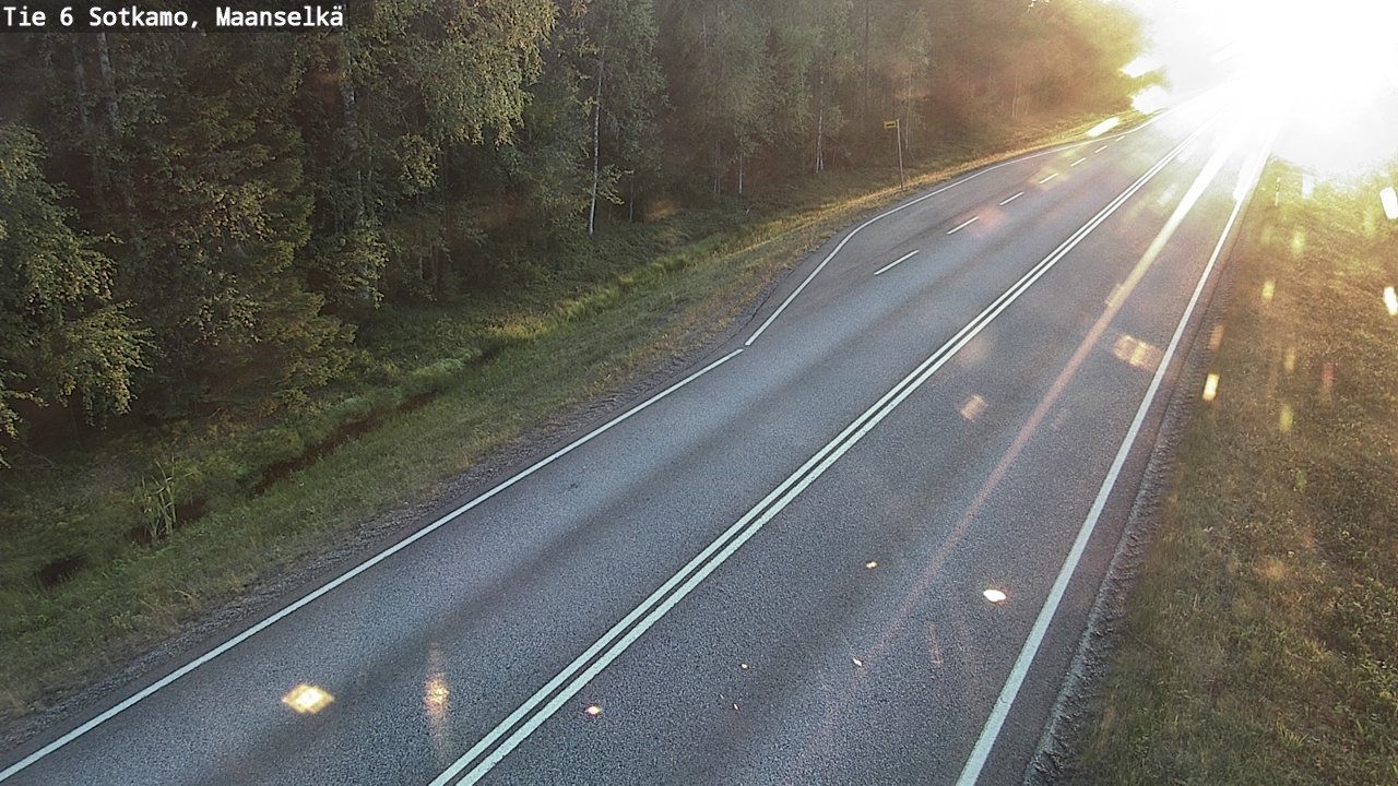 Kelikamerat Kuva Tie 6 Sotkamo, Maanselkä, Sotkamo, Kainuu
