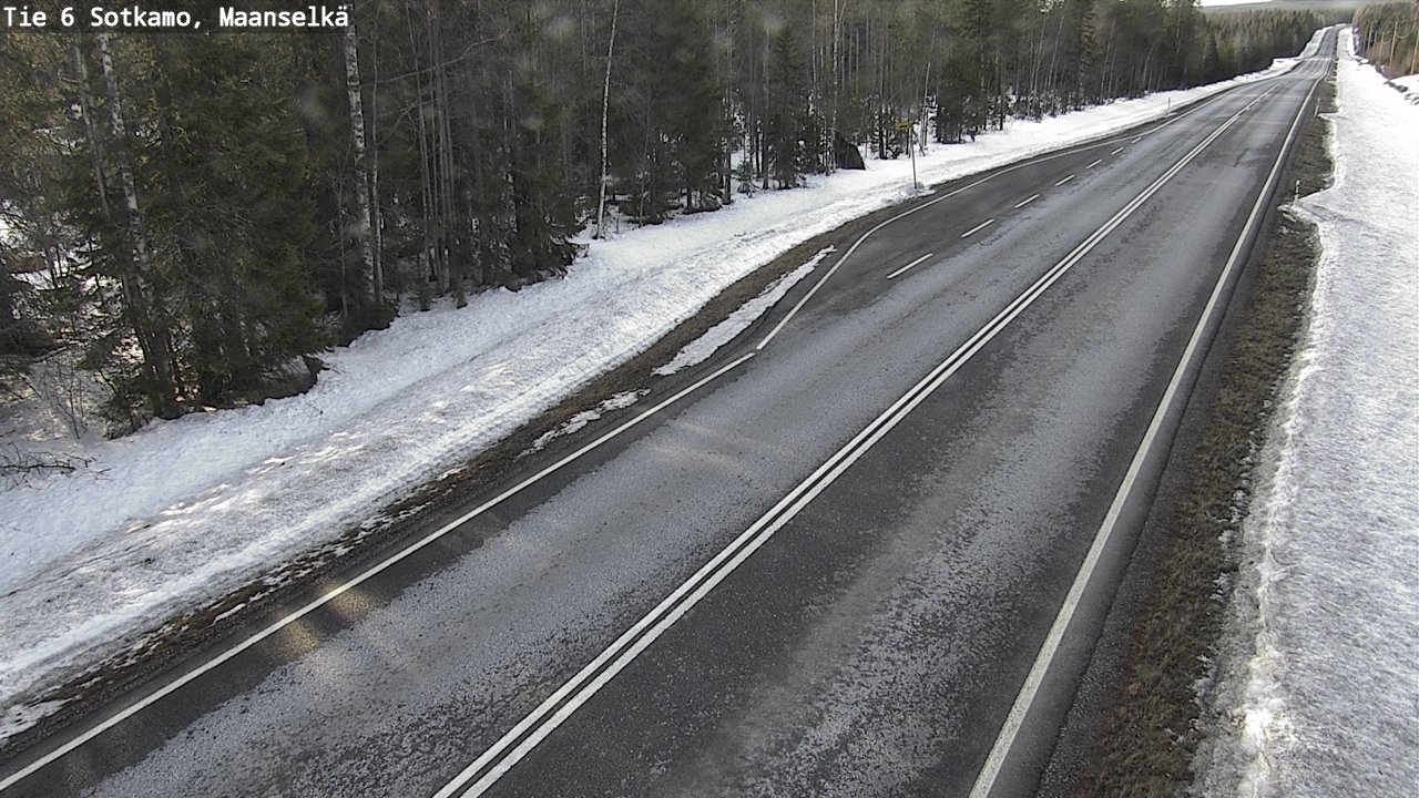 Kelikamerat Kuva Tie 6 Sotkamo, Maanselkä, Sotkamo, Kainuu