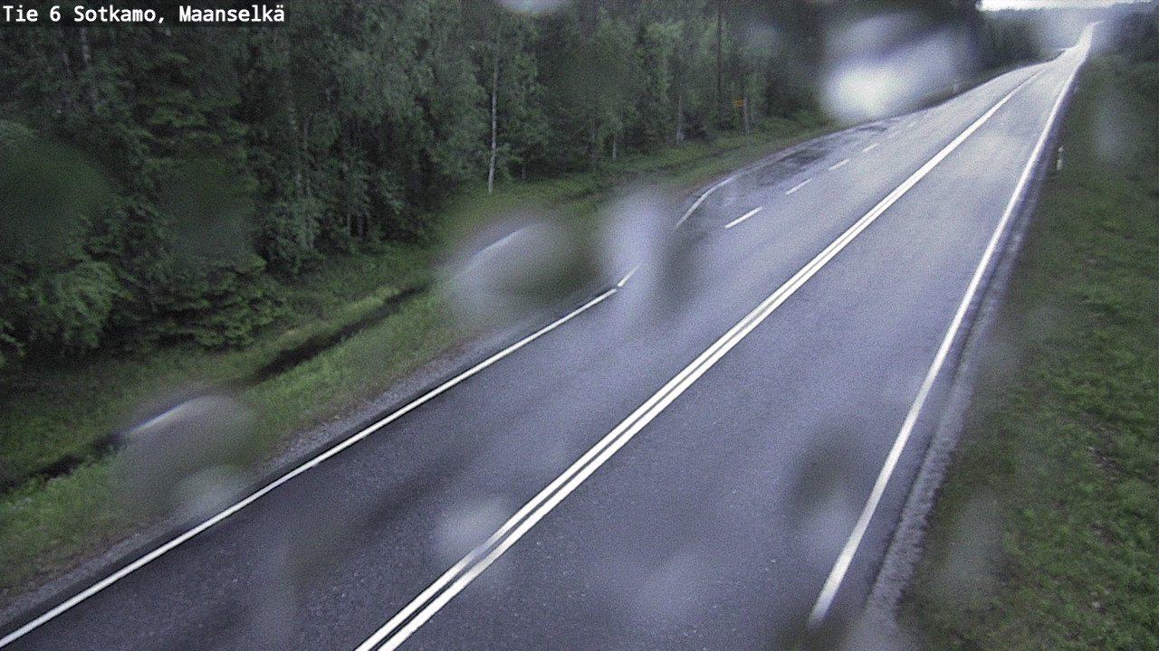 Kelikamerat Kuva Tie 6 Sotkamo, Maanselkä, Sotkamo, Kainuu