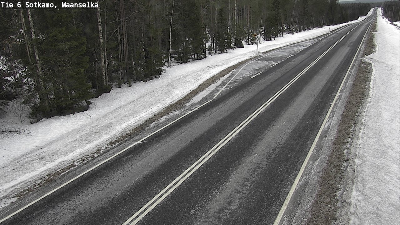 Kelikamerat Kuva Tie 6 Sotkamo, Maanselkä, Sotkamo, Kainuu