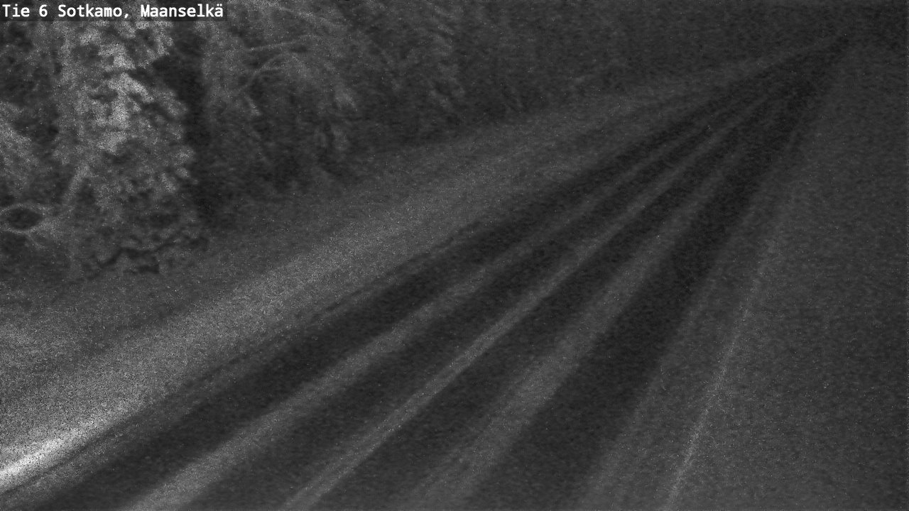 Weather Camera Image Väg 6 Sotkamo, Maanselkä, Sotkamo, Kainuu