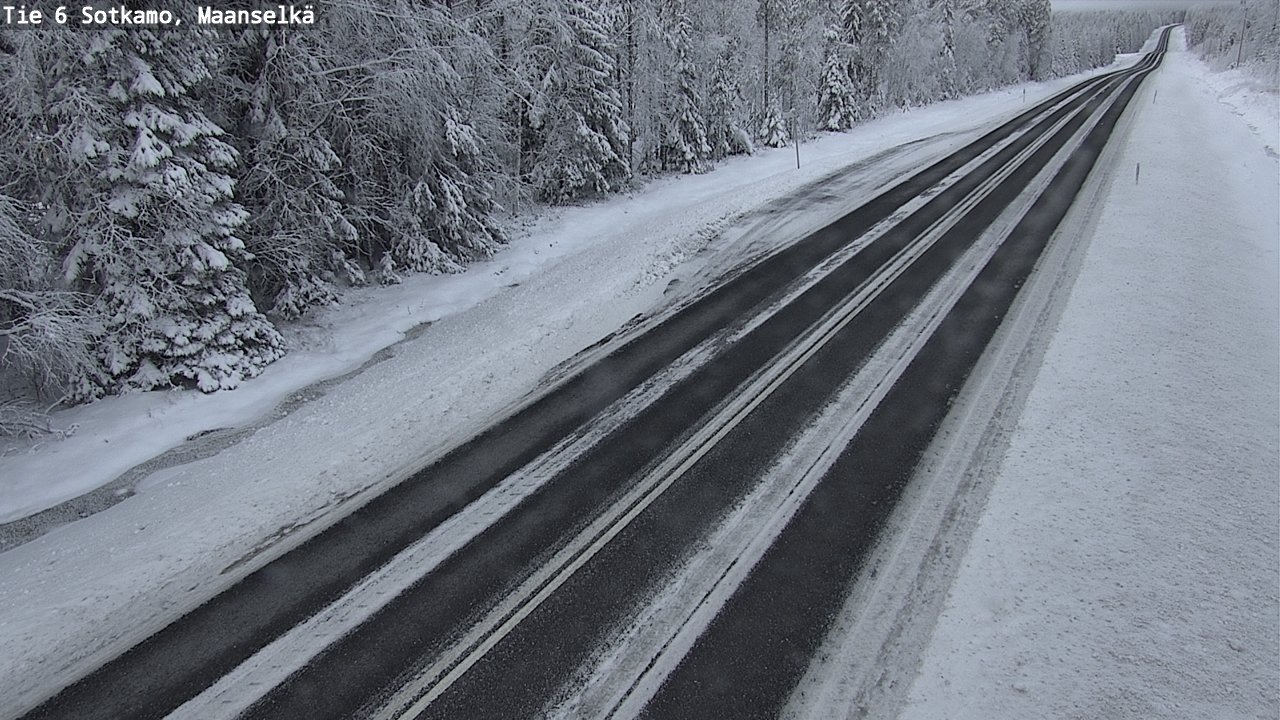 Kelikamerat Kuva Tie 6 Sotkamo, Maanselkä, Sotkamo, Kainuu