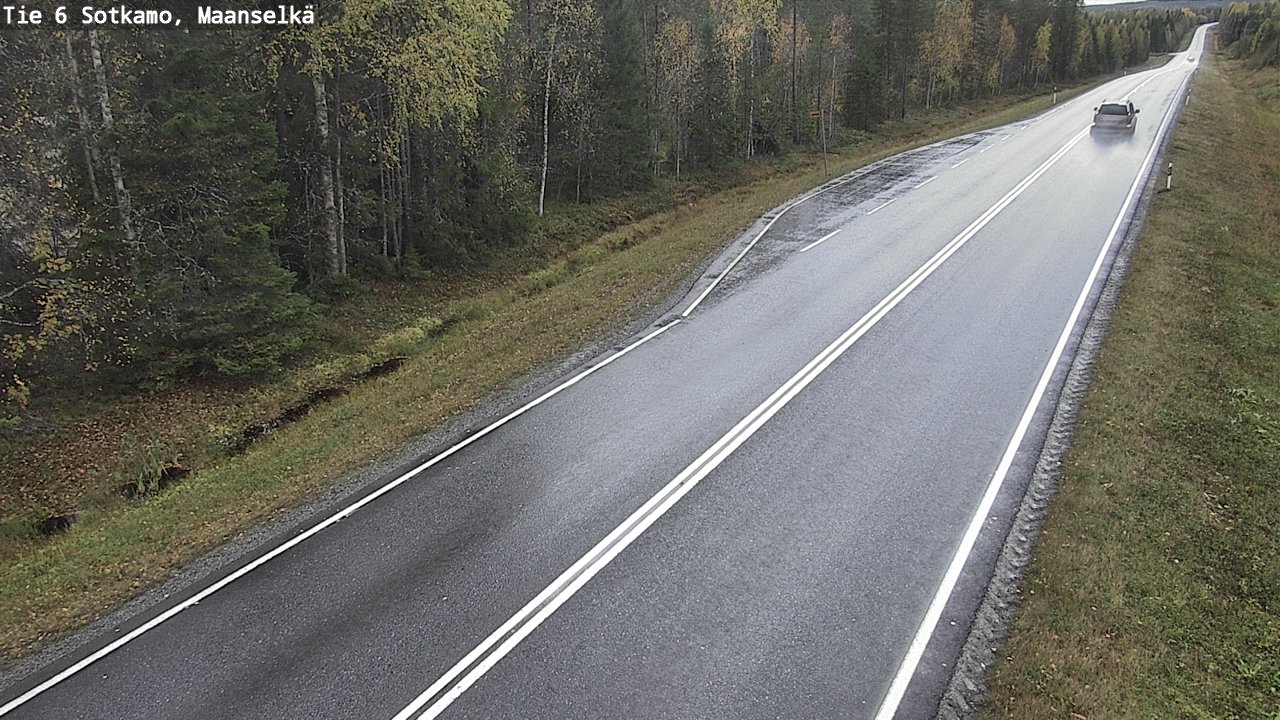 Kelikamerat Kuva Tie 6 Sotkamo, Maanselkä, Sotkamo, Kainuu