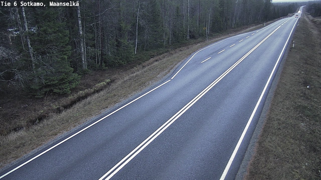 Kelikamerat Kuva Tie 6 Sotkamo, Maanselkä, Sotkamo, Kainuu
