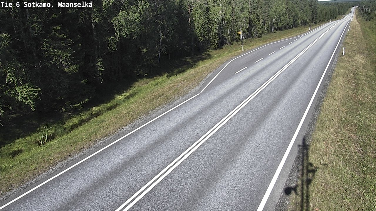 Kelikamerat Kuva Tie 6 Sotkamo, Maanselkä, Sotkamo, Kainuu
