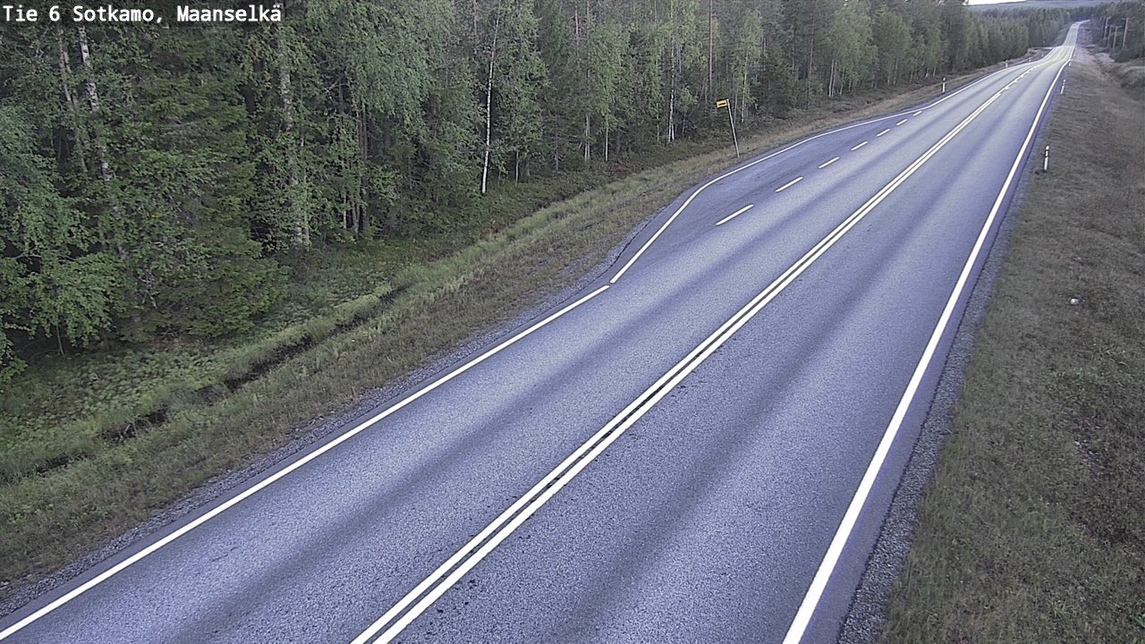 Kelikamerat Kuva Tie 6 Sotkamo, Maanselkä, Sotkamo, Kainuu
