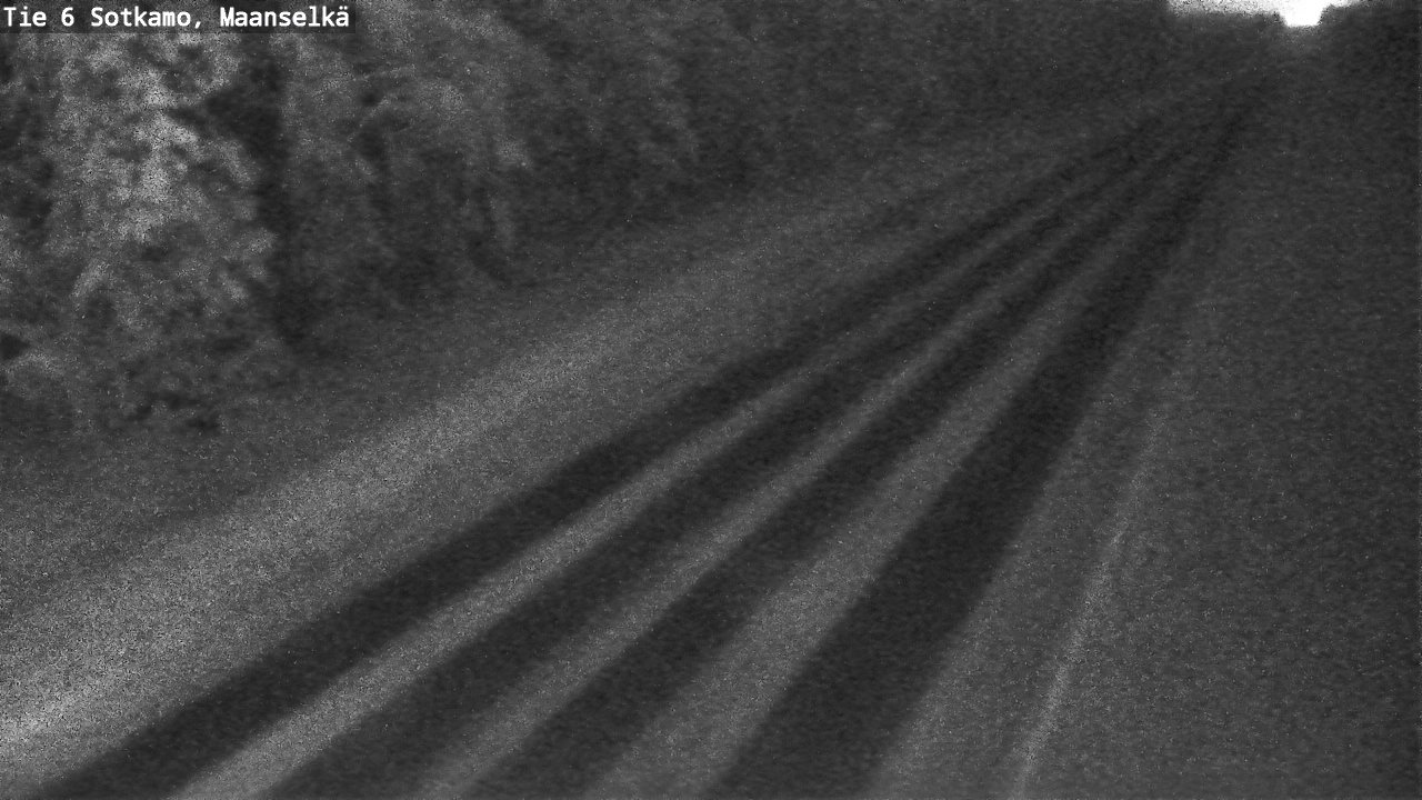 Weather Camera Image Väg 6 Sotkamo, Maanselkä, Sotkamo, Kainuu