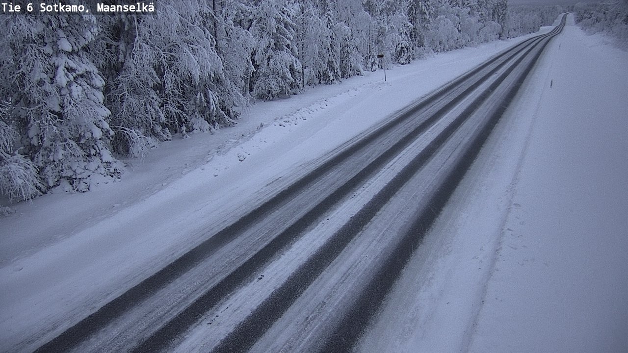 Kelikamerat Kuva Tie 6 Sotkamo, Maanselkä, Sotkamo, Kainuu