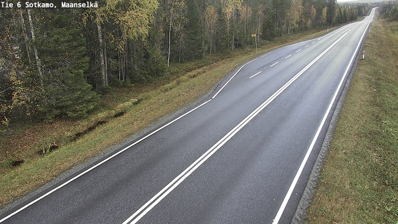 Kelikamerat Kuva Tie 6 Sotkamo, Maanselkä, Sotkamo, Kainuu