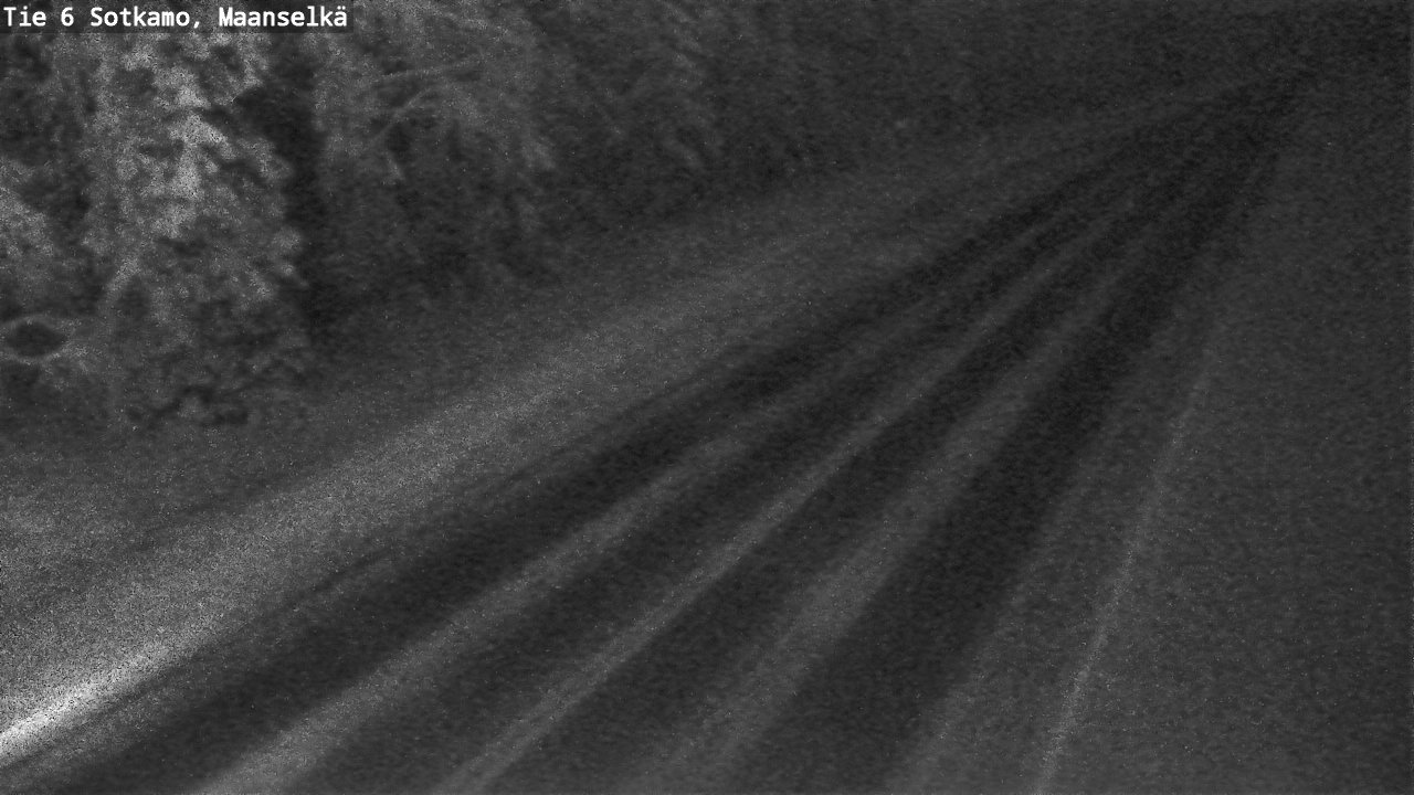 Weather Camera Image Väg 6 Sotkamo, Maanselkä, Sotkamo, Kainuu