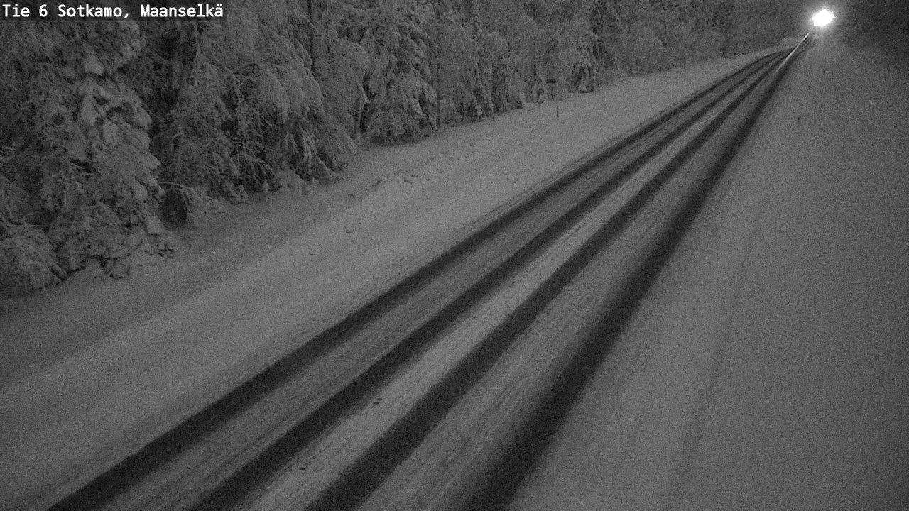 Kelikamerat Kuva Tie 6 Sotkamo, Maanselkä, Sotkamo, Kainuu