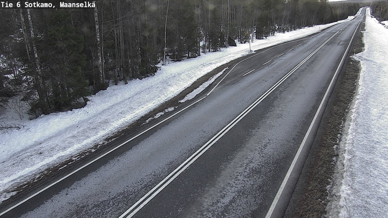Kelikamerat Kuva Tie 6 Sotkamo, Maanselkä, Sotkamo, Kainuu