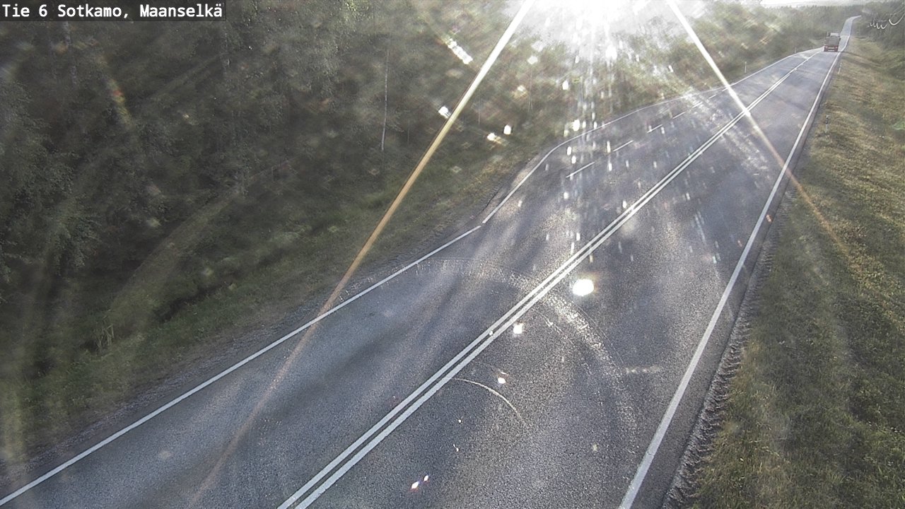 Kelikamerat Kuva Tie 6 Sotkamo, Maanselkä, Sotkamo, Kainuu