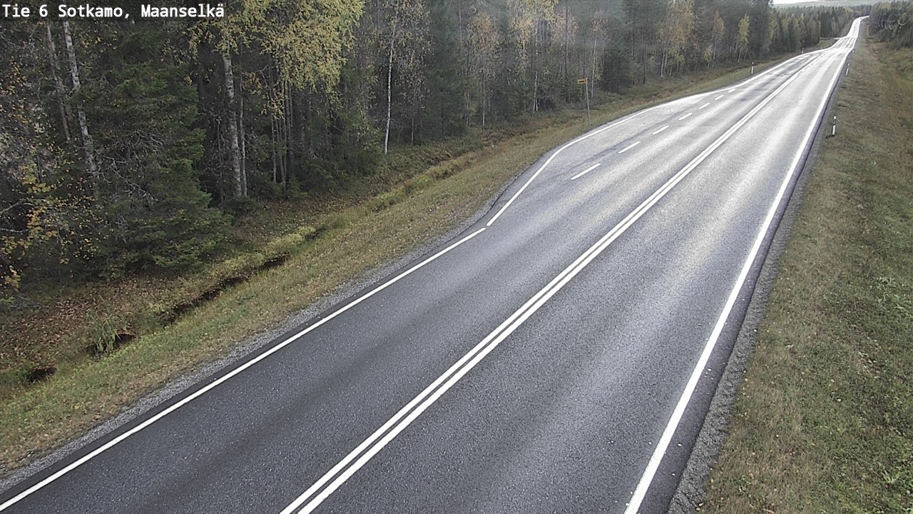 Kelikamerat Kuva Tie 6 Sotkamo, Maanselkä, Sotkamo, Kainuu