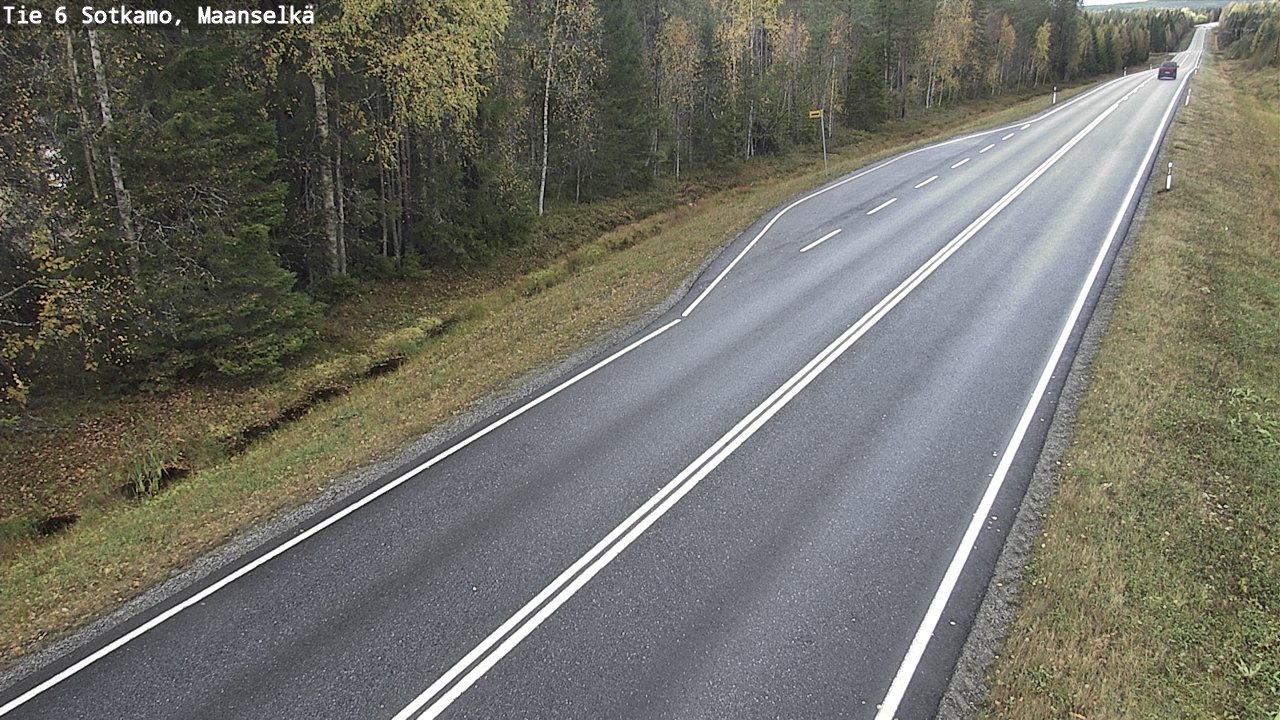 Kelikamerat Kuva Tie 6 Sotkamo, Maanselkä, Sotkamo, Kainuu