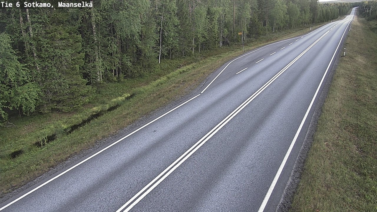 Kelikamerat Kuva Tie 6 Sotkamo, Maanselkä, Sotkamo, Kainuu