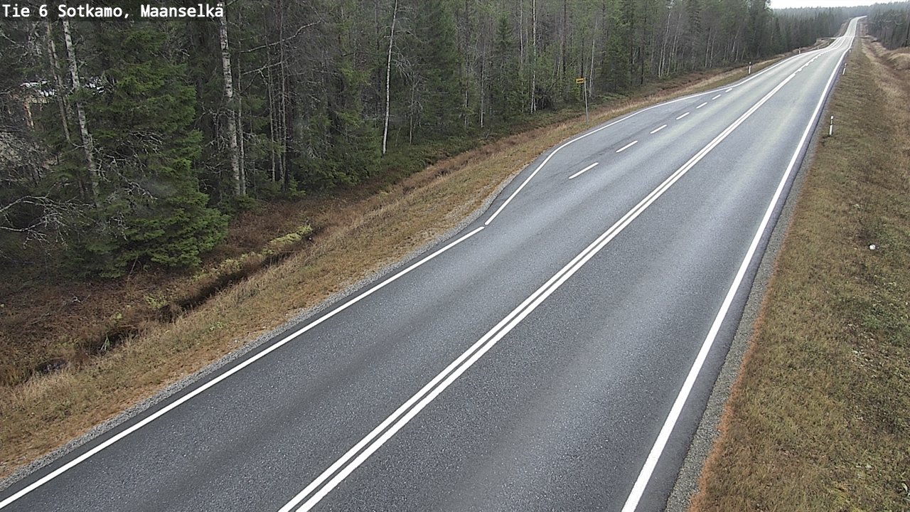 Kelikamerat Kuva Tie 6 Sotkamo, Maanselkä, Sotkamo, Kainuu
