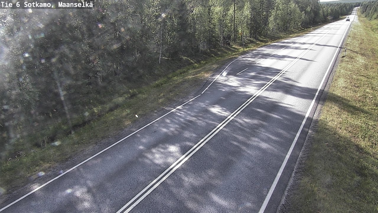 Kelikamerat Kuva Tie 6 Sotkamo, Maanselkä, Sotkamo, Kainuu