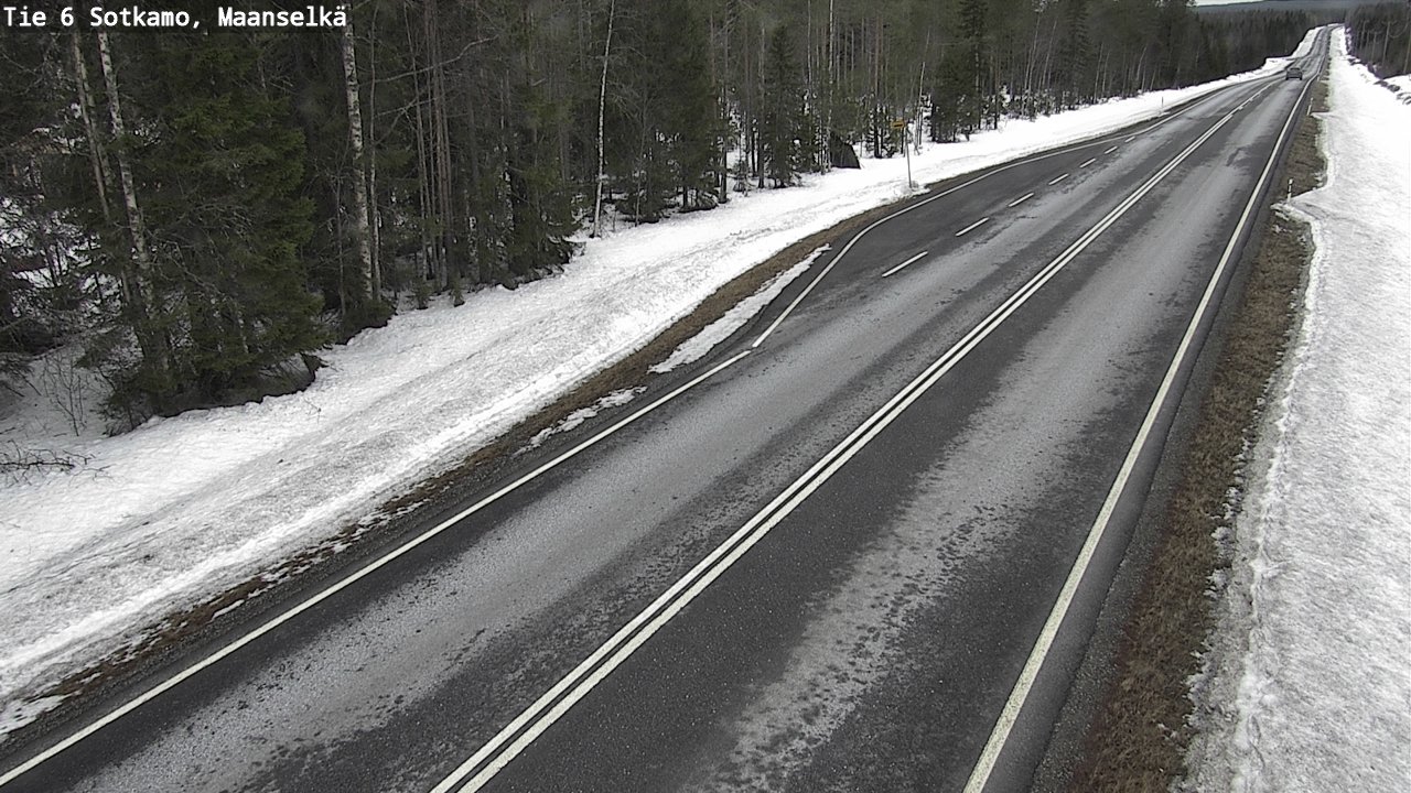 Kelikamerat Kuva Tie 6 Sotkamo, Maanselkä, Sotkamo, Kainuu