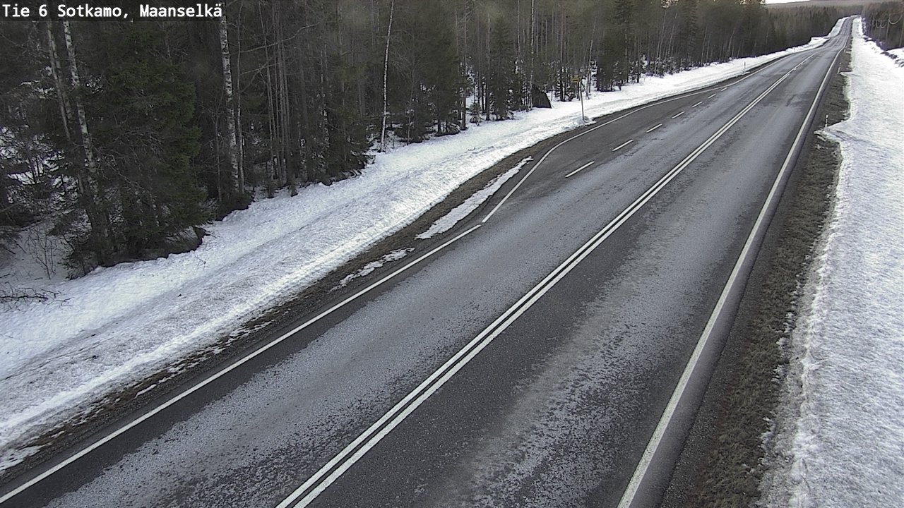Kelikamerat Kuva Tie 6 Sotkamo, Maanselkä, Sotkamo, Kainuu