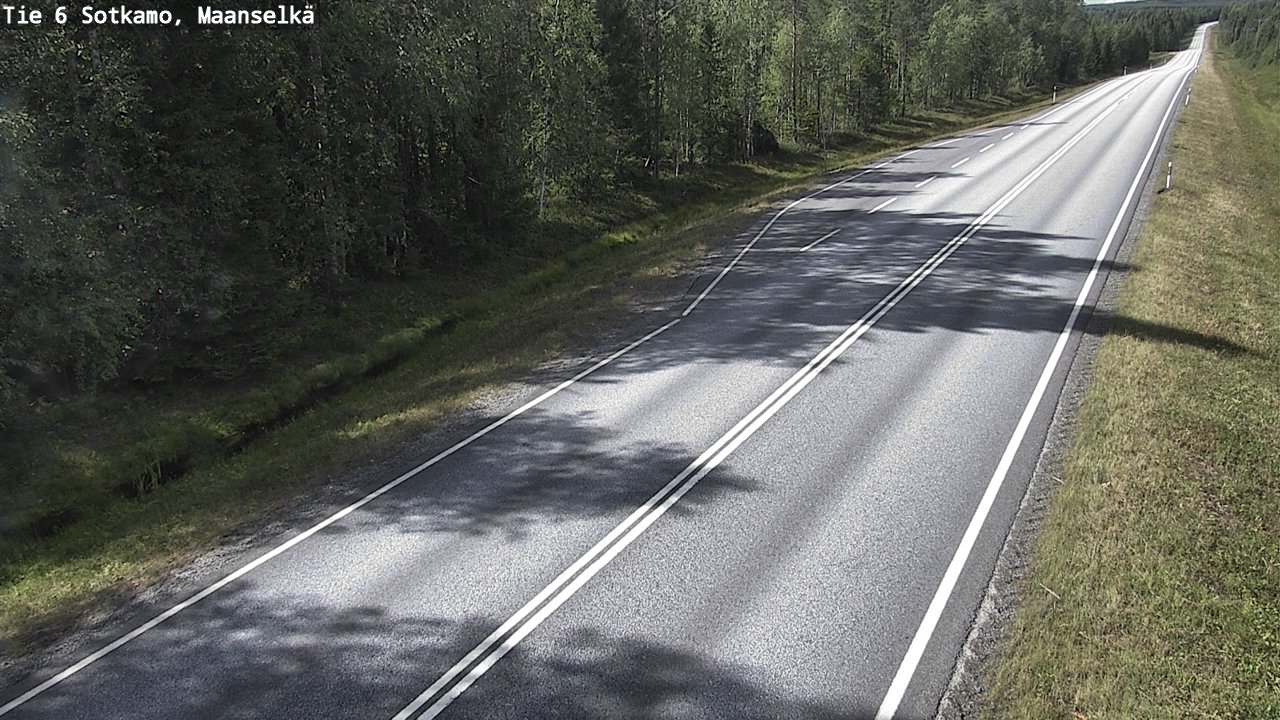 Kelikamerat Kuva Tie 6 Sotkamo, Maanselkä, Sotkamo, Kainuu