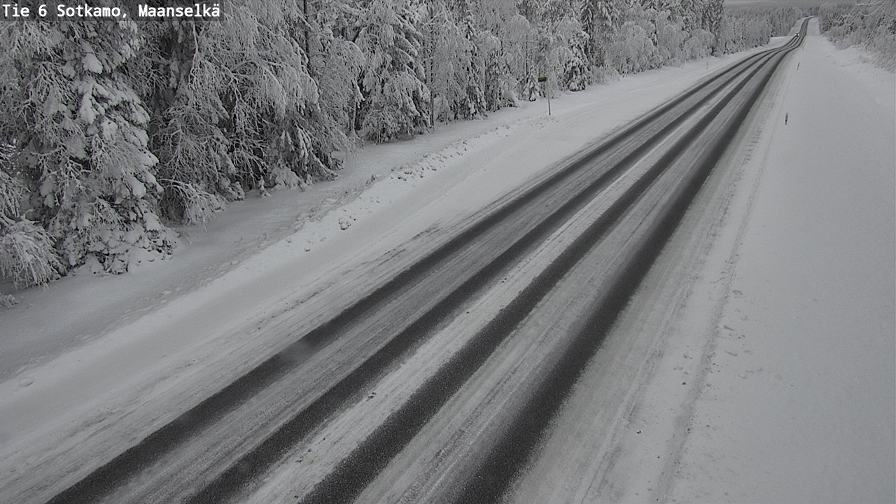 Kelikamerat Kuva Tie 6 Sotkamo, Maanselkä, Sotkamo, Kainuu
