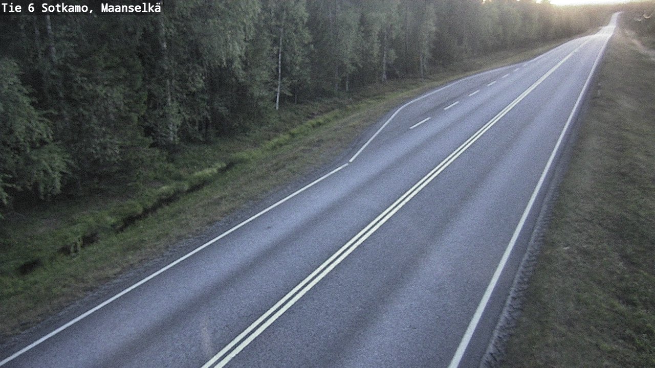 Kelikamerat Kuva Tie 6 Sotkamo, Maanselkä, Sotkamo, Kainuu